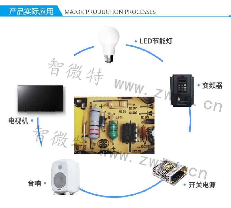 繞線電阻產品實際應用